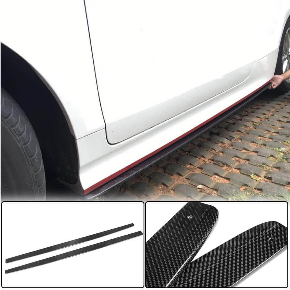 Audi TTS TT MK2 8J Side Skirts Carbon Fiber-Ahacarbon