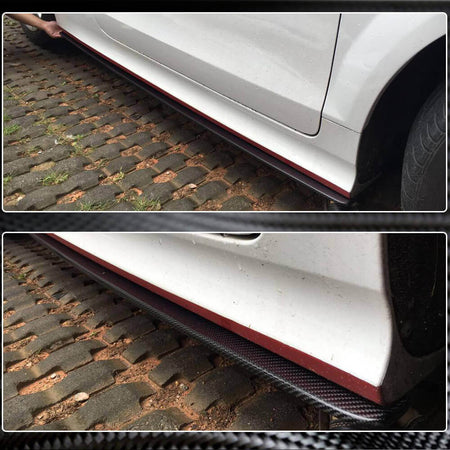 Audi TTS TT MK2 8J Side Skirts Carbon Fiber-Ahacarbon
