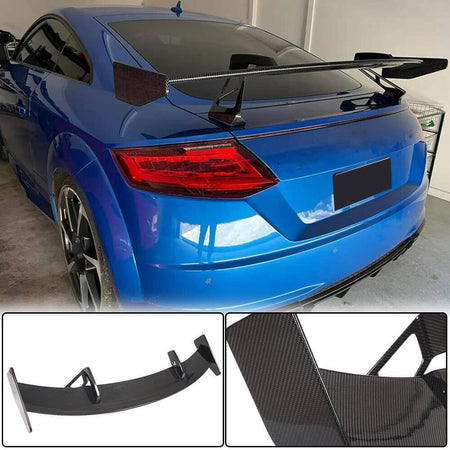 Audi TT TTS TTRS MK3 8S 2015-2019 Rear Trunk Spoiler Dry Carbon Fiber-Ahacarbon