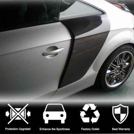 Audi TT TTS TTRS MK2 8J Pre-facelift 2008-2014 Door Quarter Panel Covers Carbon Fiber-Ahacarbon