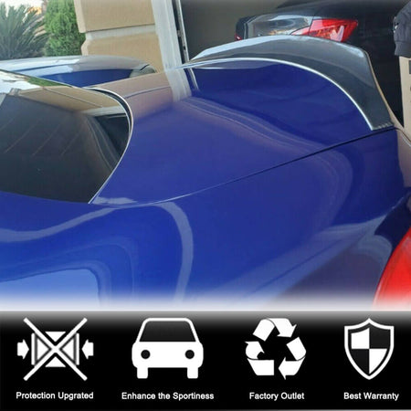 BMW 1 Series E82 1M Coupe 2008-2013 Rear Trunk Spoiler Carbon Fiber-Ahacarbon
