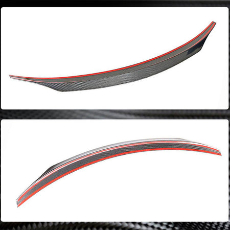 BMW 1 Series E82 1M Coupe 2008-2013 Rear Trunk Spoiler Carbon Fiber-Ahacarbon