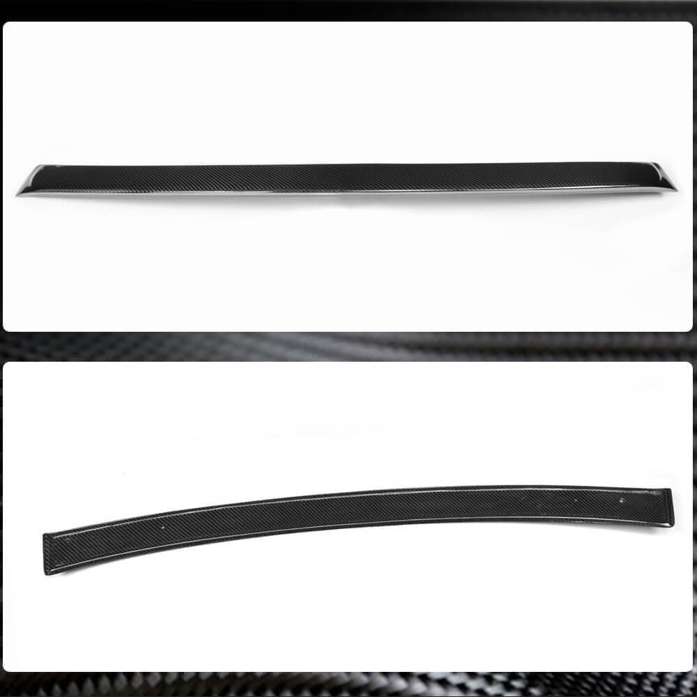 BMW 1 Series E82 1M 2008-2013 Rear Roof Spoiler Carbon Fiber-Ahacarbon
