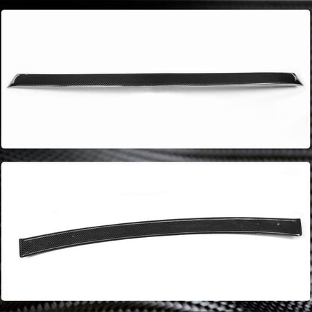 BMW 1 Series E82 1M 2008-2013 Rear Roof Spoiler Carbon Fiber-Ahacarbon