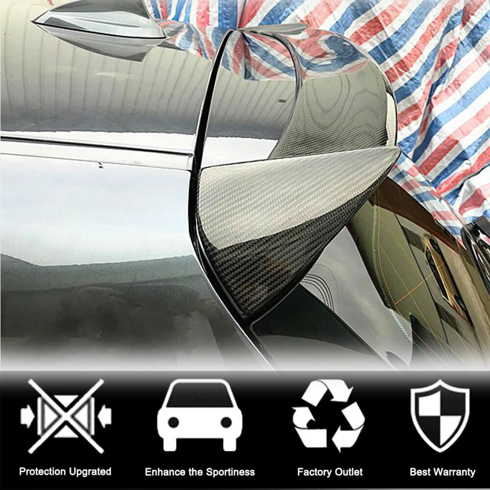 BMW 1 Series F20 F21 2012-2019 Rear Roof Spoiler Carbon Fiber-Ahacarbon