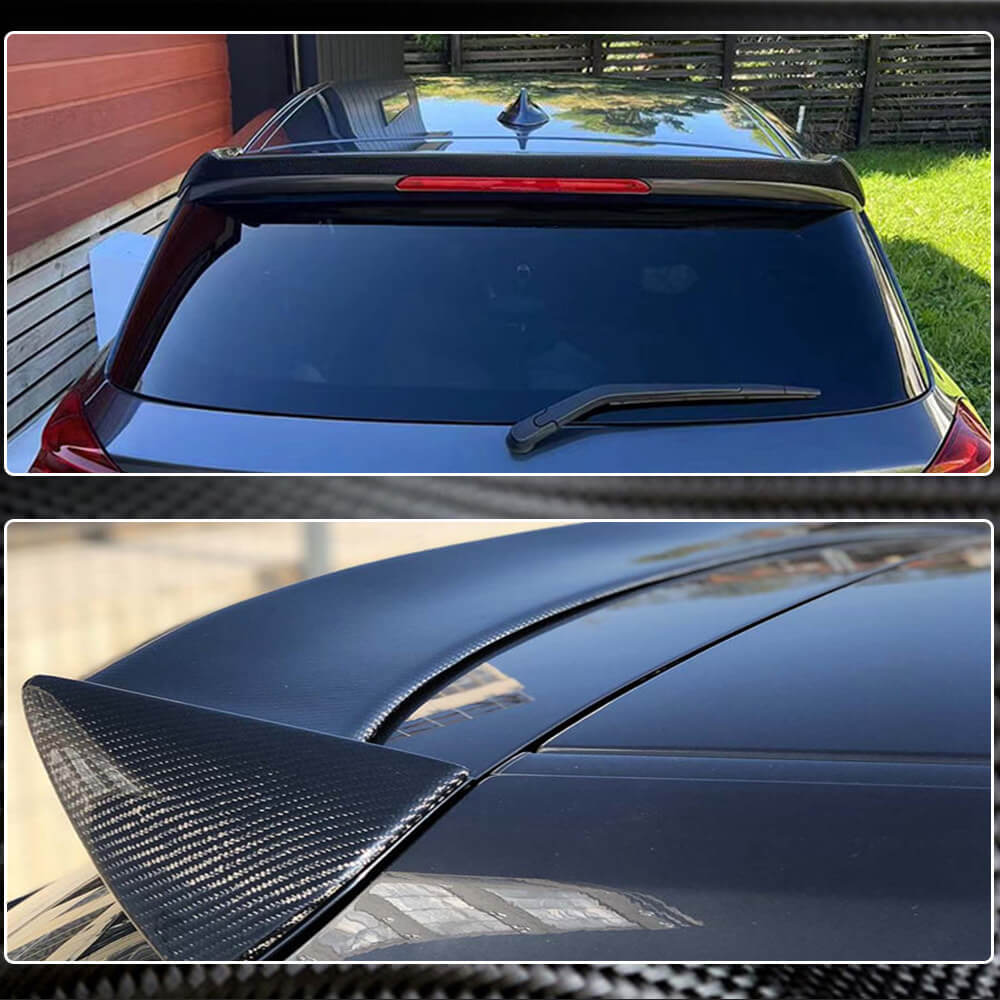 BMW 1 Series F20 F21 2012-2019 Rear Roof Spoiler Carbon Fiber-Ahacarbon
