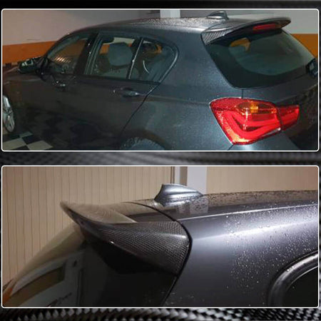 BMW 1 Series F20 F21 2012-2019 Rear Roof Spoiler Carbon Fiber-Ahacarbon