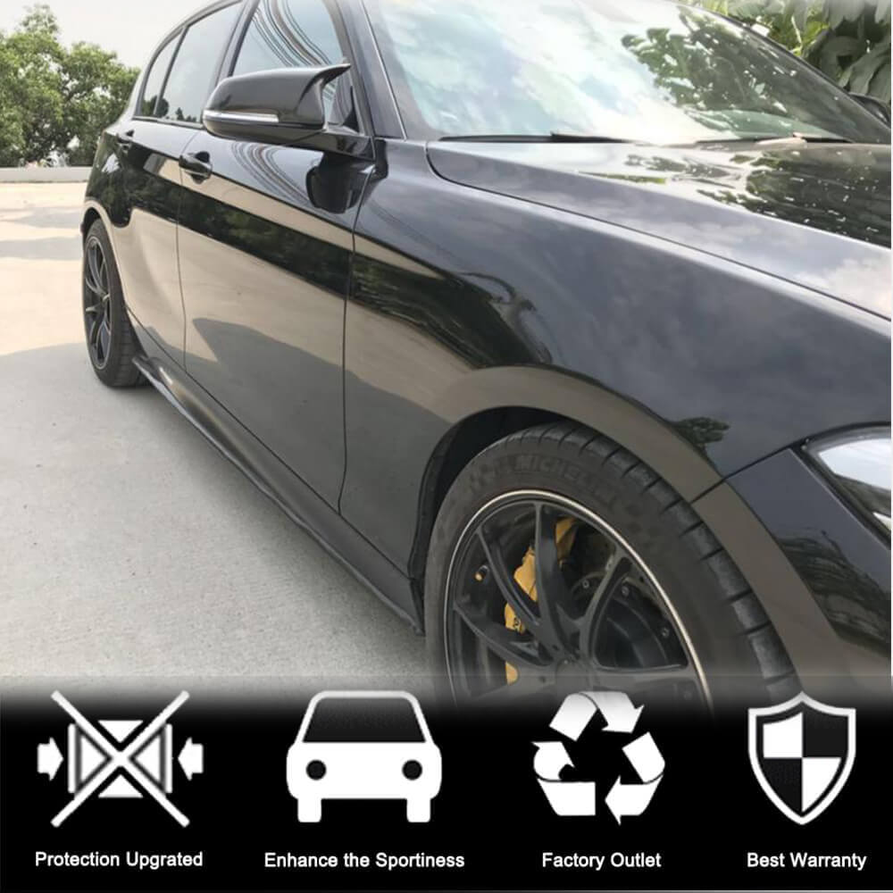 BMW 1 Series F20 F21 M Sport M135i M140i LCI 2016-2019 Side Skirts Carbon Fiber-Ahacarbon