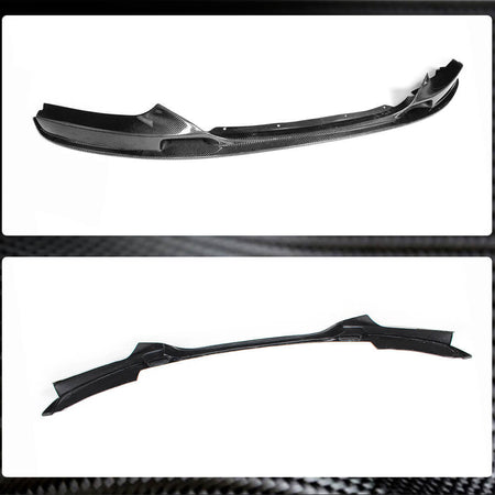 BMW 2 Series F22 F23 M Sport 2014-2019 Front Bumper Lip Carbon Fiber-Ahacarbon