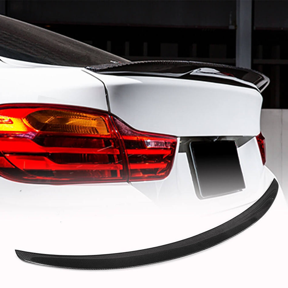 BMW 2 Series F22 F87 M2 Coupe 2014-2020 Rear Trunk Spoiler Carbon Fiber/FRP-Ahacarbon