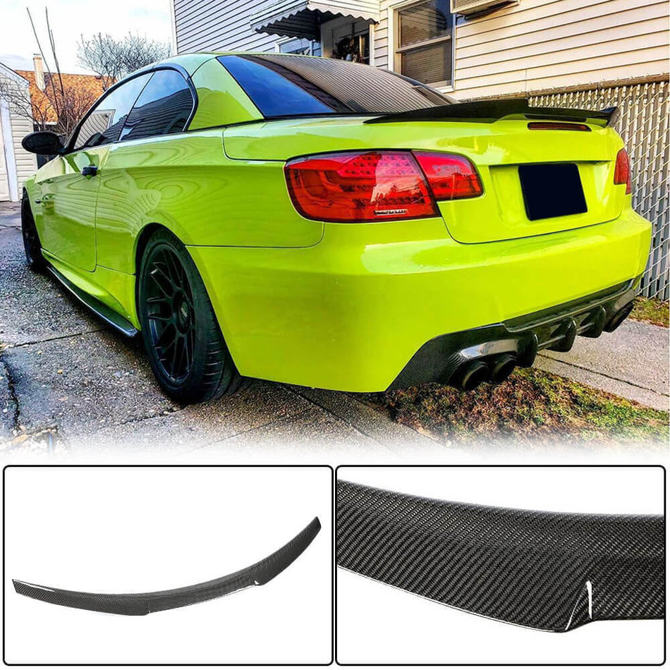 BMW 2 Series F22 F87 M2 2014-2019 Rear Trunk Spoiler Carbon Fiber-Ahacarbon