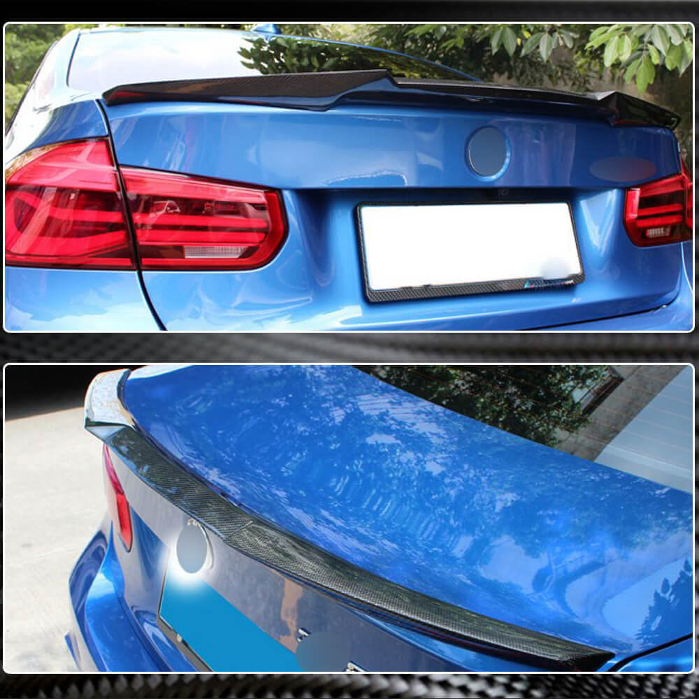 BMW 2 Series F22 F87 M2 2014-2019 Rear Trunk Spoiler Carbon Fiber-Ahacarbon