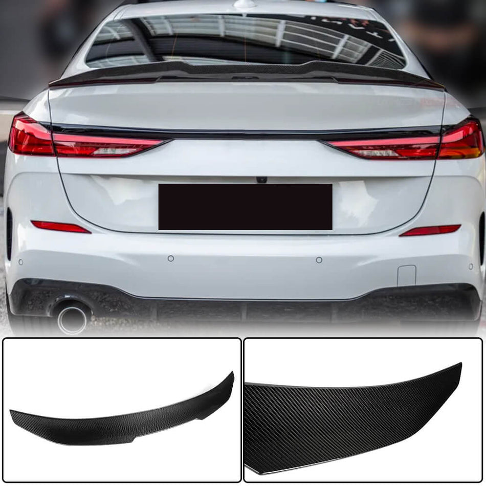 BMW 2 Series F44 GC 2019UP Rear Trunk Spoiler Carbon Fiber-Ahacarbon