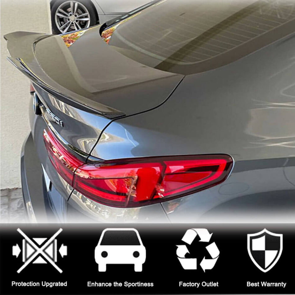 BMW 2 Series F44 GC 2019UP Rear Trunk Spoiler Carbon Fiber-Ahacarbon