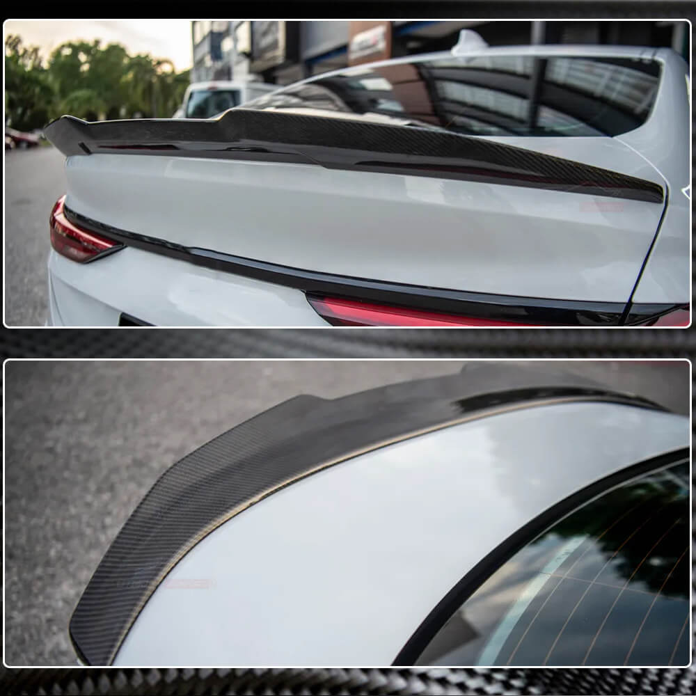 BMW 2 Series F44 GC 2019UP Rear Trunk Spoiler Carbon Fiber-Ahacarbon