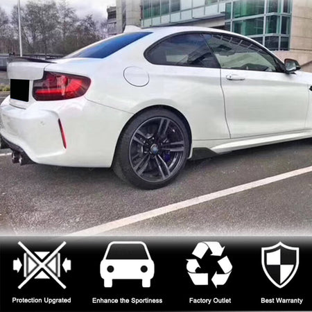 BMW 2 Series F87 M2 M2C 2016-2020 Side Skirts Carbon Fiber-Ahacarbon