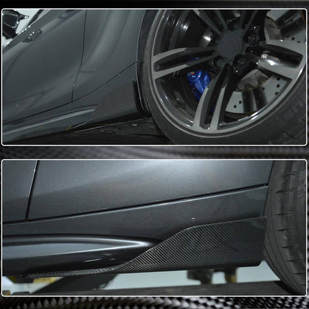 BMW 2 Series F87 M2 M2C 2016-2020 Side Skirts Carbon Fiber-Ahacarbon