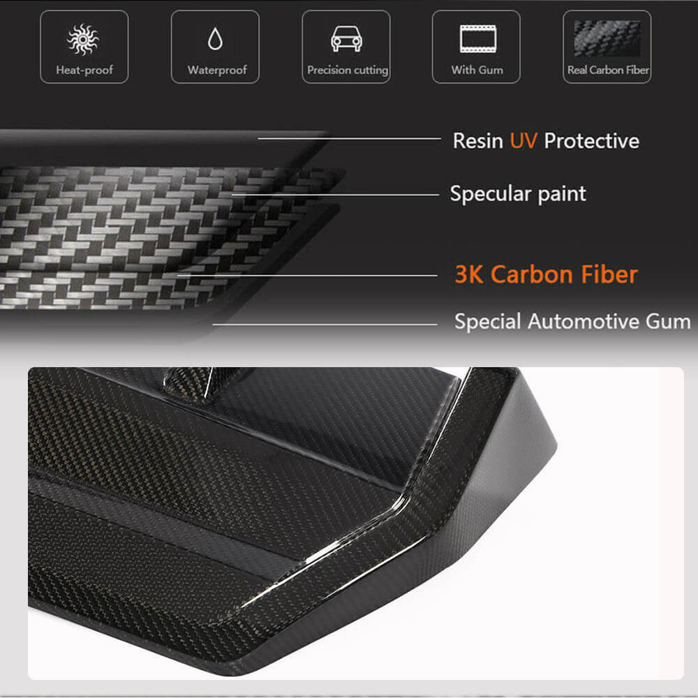 BMW 2 Series G42 220i 230i M Sport M240i 2022 2023 Rear Bumper Diffuser Carbon Fiber-Ahacarbon