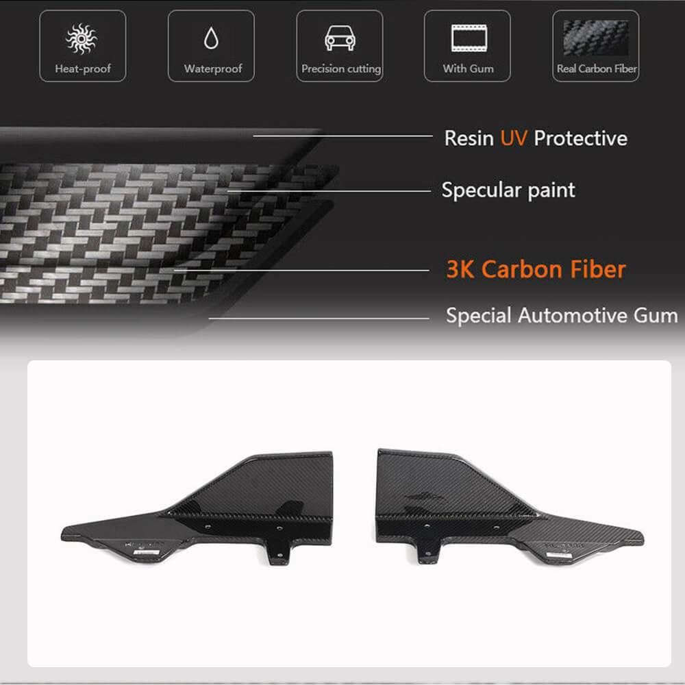 BMW 2 Series G42 220i 230i M Sport M240i 2022+ Side Skirt Carbon Fiber-Ahacarbon