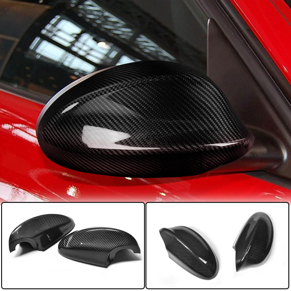 BMW 3 Series E90 Pre-LCI 2005-2008 Mirror Covers LHD Carbon Fiber-Ahacarbon