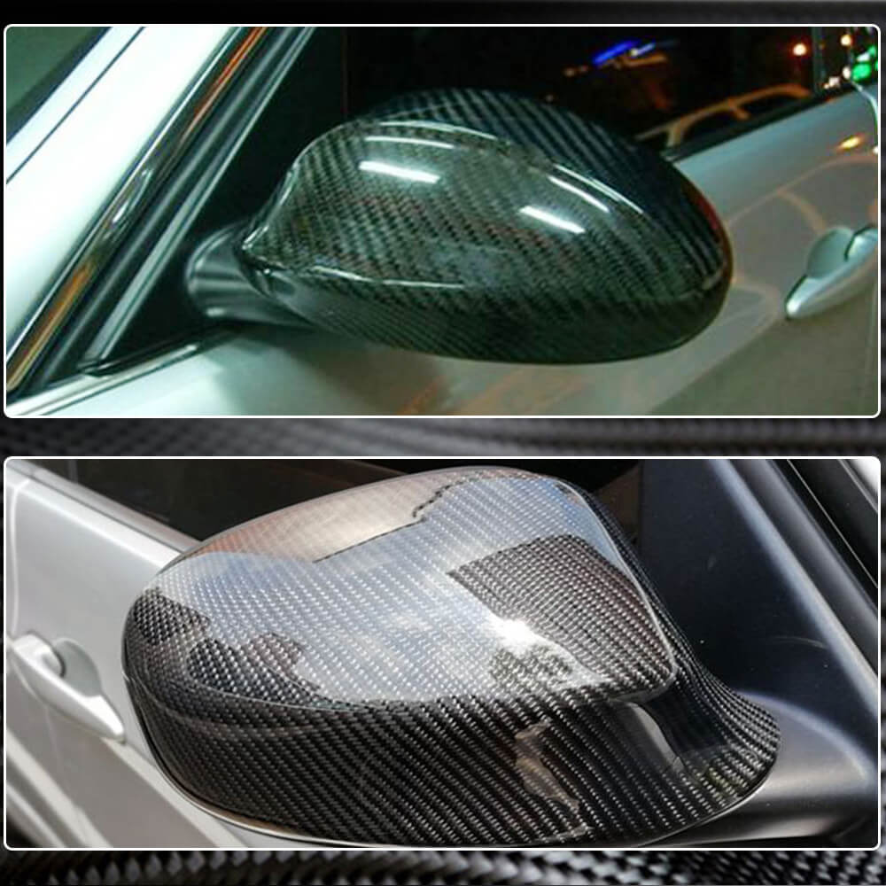 BMW 3 Series E90 Pre-LCI 2005-2008 Mirror Covers LHD Carbon Fiber-Ahacarbon