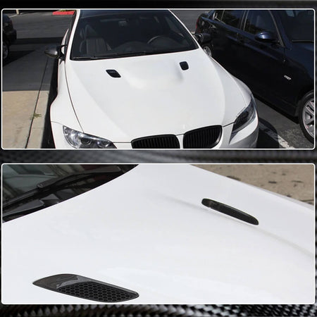 BMW 3 Series E90 E92 E93 M3 Engine Bonnet Covers Dry Carbon Fiber-Ahacarbon