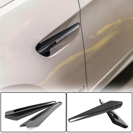 BMW 3 Series E90 E92 E93 M3 2008-2013 Air Vent Fender Cover Dry Carbon Fiber-Ahacarbon