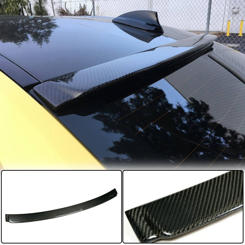 BMW 3 Series F30 F80 M3 2014-2020 Rear Roof Spoiler Carbon Fiber-Ahacarbon