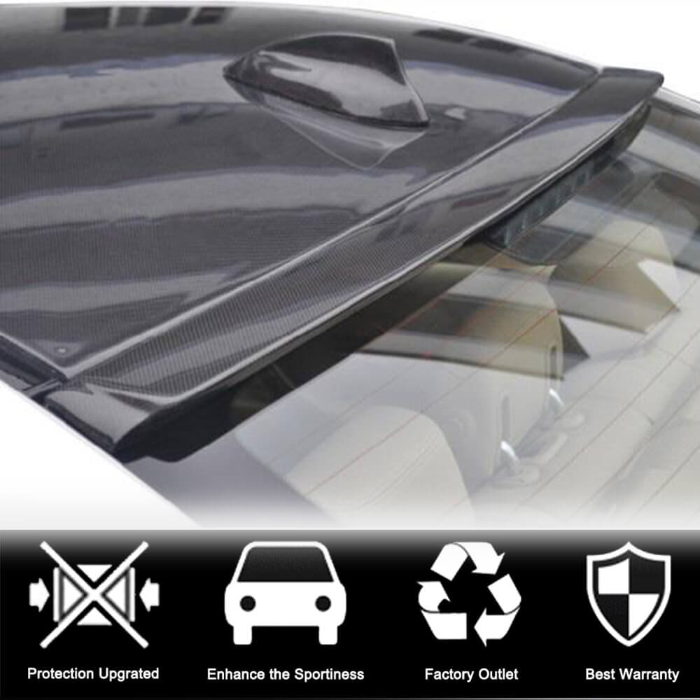 BMW 3 Series F30 F80 M3 2014-2020 Rear Roof Spoiler Carbon Fiber-Ahacarbon