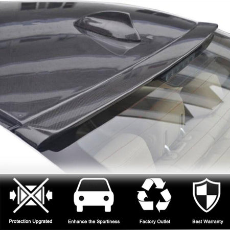 BMW 3 Series F30 F80 M3 2014-2020 Rear Roof Spoiler Carbon Fiber-Ahacarbon