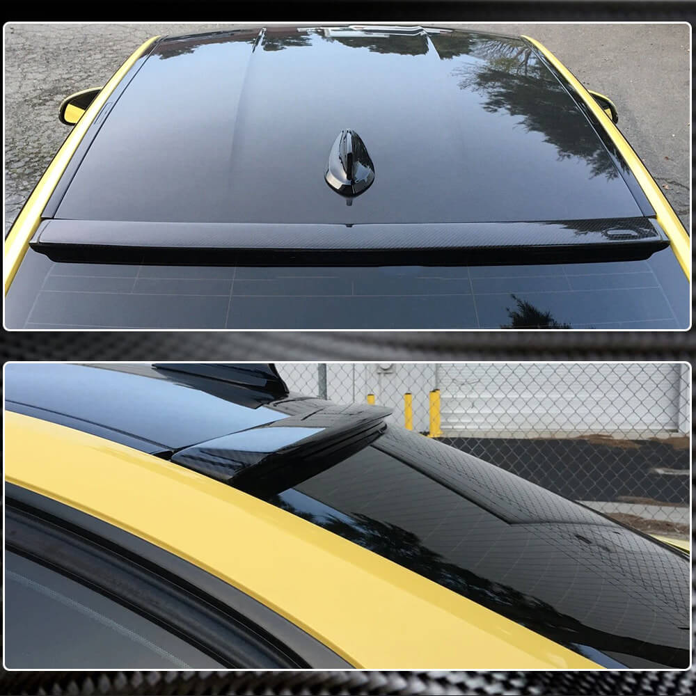 BMW 3 Series F30 F80 M3 2014-2020 Rear Roof Spoiler Carbon Fiber-Ahacarbon