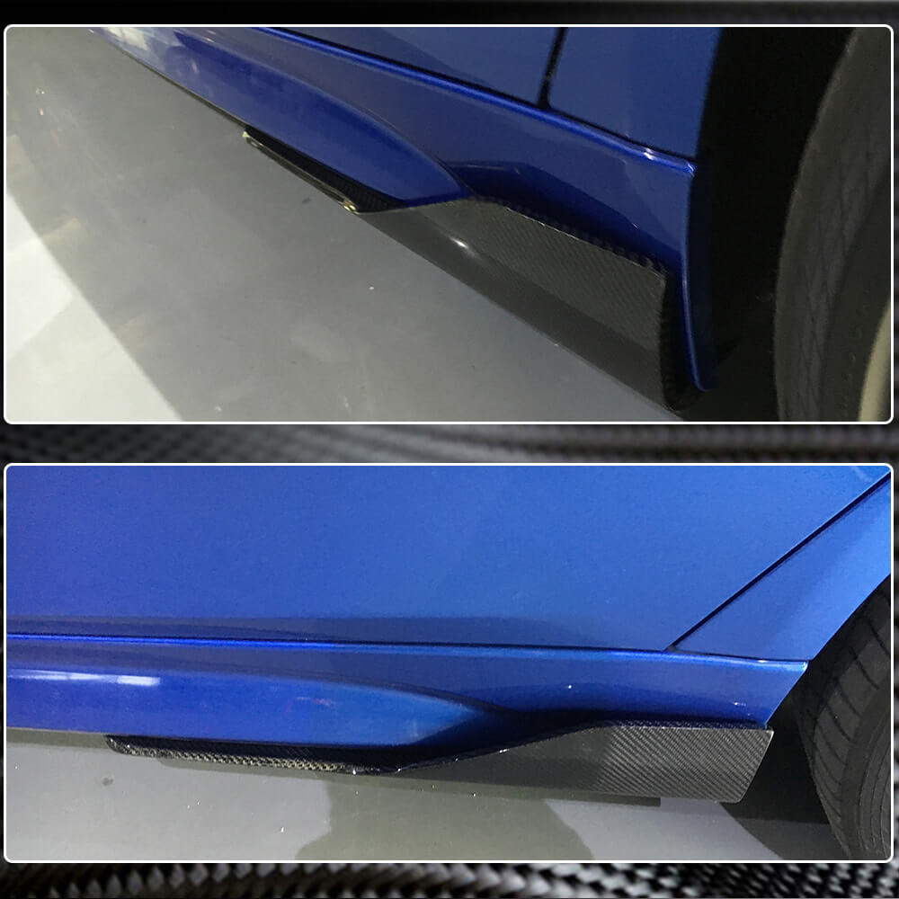 BMW 3 Series F30 M Sport 2012-2018 Side Skirts Splitter Carbon Fiber-Ahacarbon