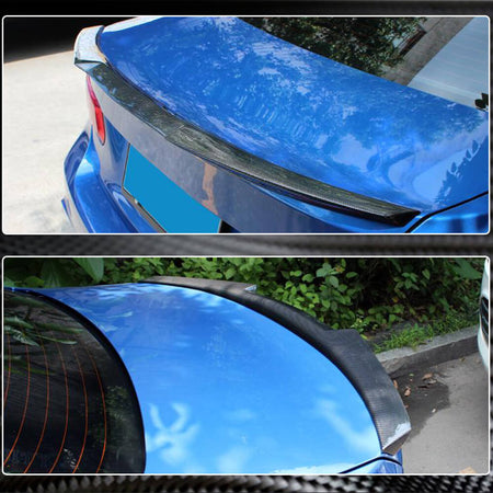 BMW 3 Series F30 F80 M3 Sedan 2014-2020 Rear Trunk Spoiler Carbon Fiber/FRP-Ahacarbon