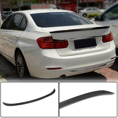 BMW 3 Series F30 2012-2018 F80 M3 Sedan 2014-2020 Rear Trunk Spoiler Carbon Fiber-Ahacarbon