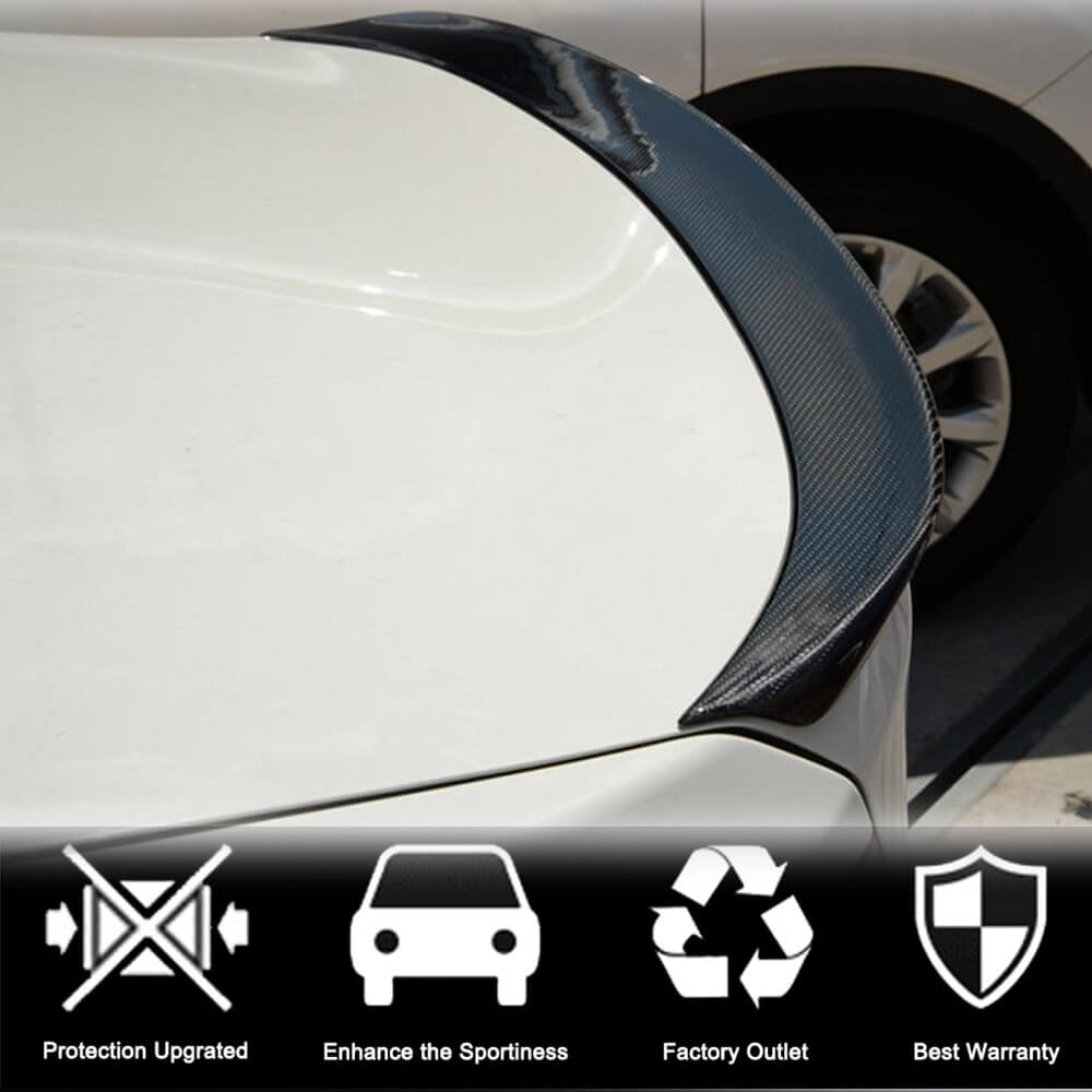 BMW 3 Series F30 2012-2018 F80 M3 Sedan 2014-2020 Rear Trunk Spoiler Carbon Fiber-Ahacarbon