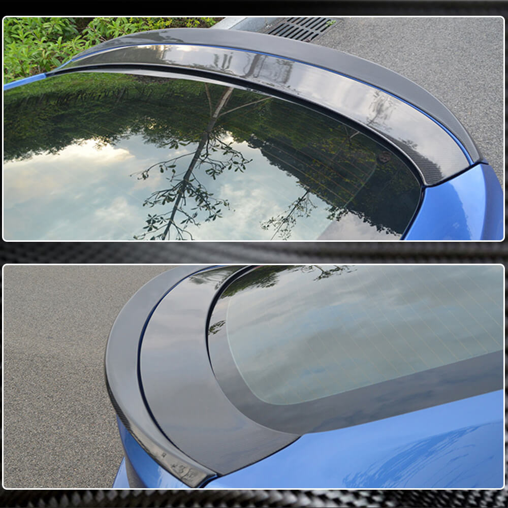 BMW 3 Series F34 xDrive GT Gran Turismo 2014-2018 Rear Trunk Spoiler Carbon Fiber-Ahacarbon