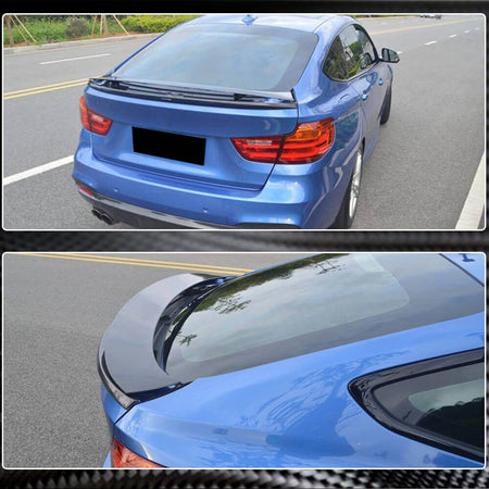 BMW 3 Series F34 xDrive GT Gran Turismo 2014-2018 Rear Trunk Spoiler Carbon Fiber-Ahacarbon