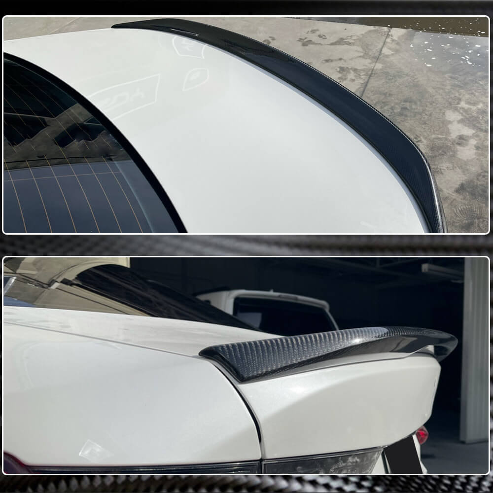 BMW 3 Series G20 G80 M3 2019-2023 Rear Trunk Spoiler Carbon Fiber-Ahacarbon