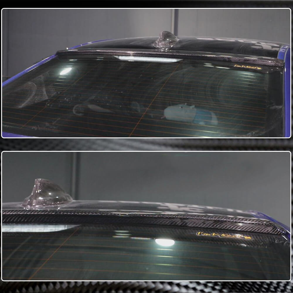 BMW 3 Series G20 2019UP Rear Roof Spoiler Carbon Fiber-Ahacarbon
