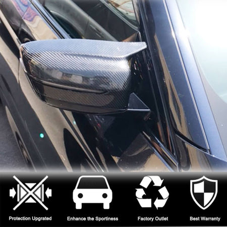 BMW 3 Series G20 G21 2019-2022 Mirror Covers LHD Replacement Style Carbon Fiber-Ahacarbon