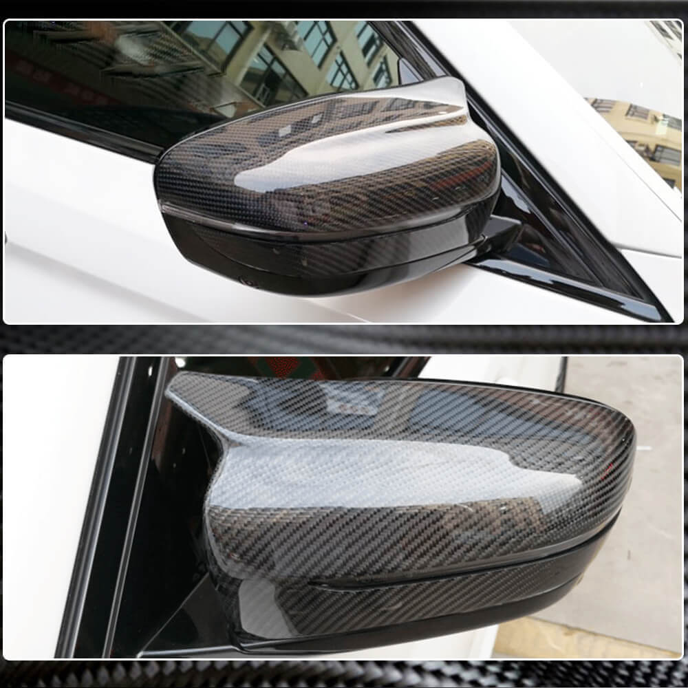 BMW 3 Series G20 G21 2019-2022 Mirror Covers LHD Replacement Style Carbon Fiber-Ahacarbon