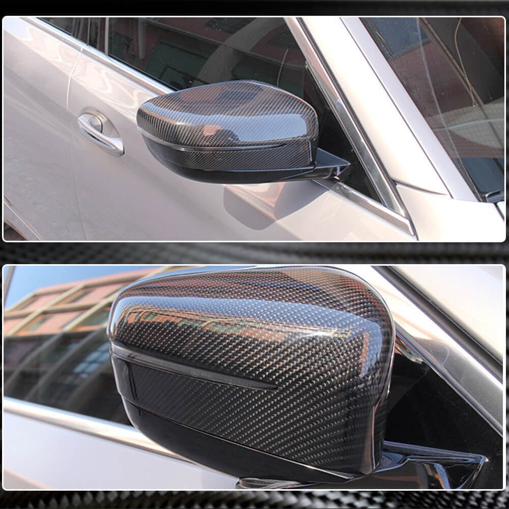BMW 3 Series G20 G21 2019-2022 Mirror Covers LHD Replacement Style Carbon Fiber-Ahacarbon