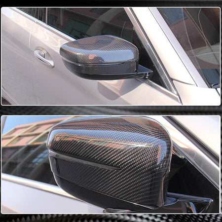 BMW 3 Series G20 G21 2019-2022 Mirror Covers LHD Replacement Style Carbon Fiber-Ahacarbon