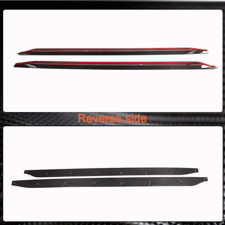 BMW 3 Series G80 M3 2021-2023 Side Skirts Dry Carbon Fiber-Ahacarbon