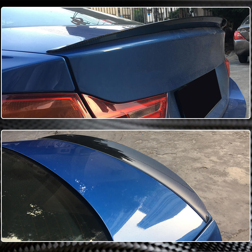 BMW 4 Series F32 Coupe 2014-2019 Rear Trunk Spoiler Carbon Fiber/FRP-Ahacarbon