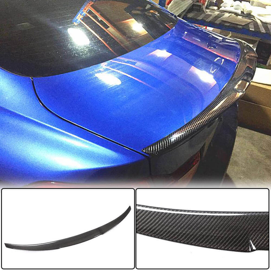 BMW 4 Series F32 Coupe 2014-2019 Rear Trunk Spoiler Carbon Fiber-Ahacarbon