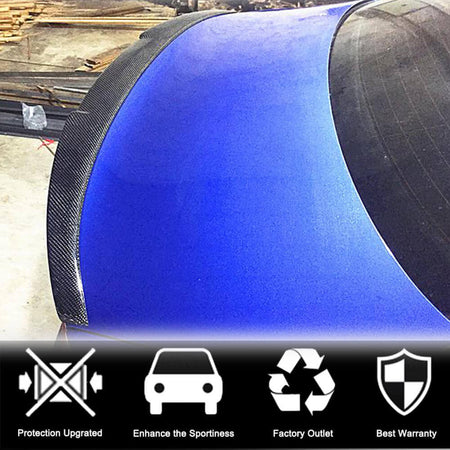 BMW 4 Series F32 Coupe 2014-2019 Rear Trunk Spoiler Carbon Fiber-Ahacarbon
