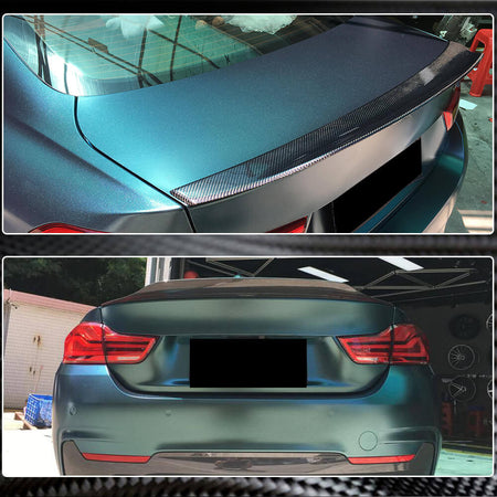 BMW 4 Series F32 Coupe 2013-2020 Rear Trunk Spoiler Carbon Fiber/FRP-Ahacarbon