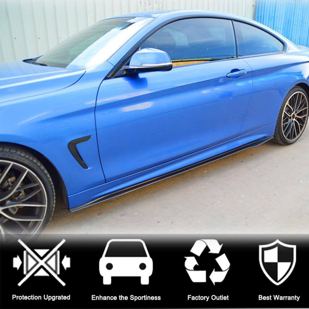 BMW 4 Series F32 F33 M Sport 2014-2019 Side Skirts Carbon Fiber-Ahacarbon