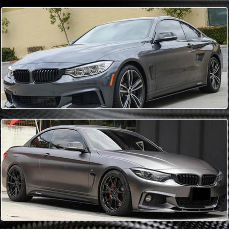 BMW 4 Series F32 F33 M Sport 2014-2019 Side Skirts Carbon Fiber/ABS-Ahacarbon